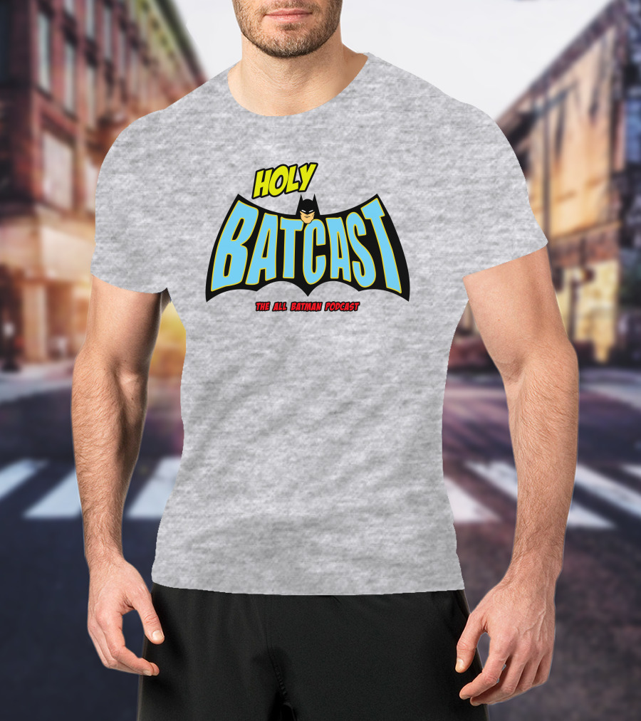 Holy Batcast The All Batman Podcast Classic Bat Emblem T-Shirt