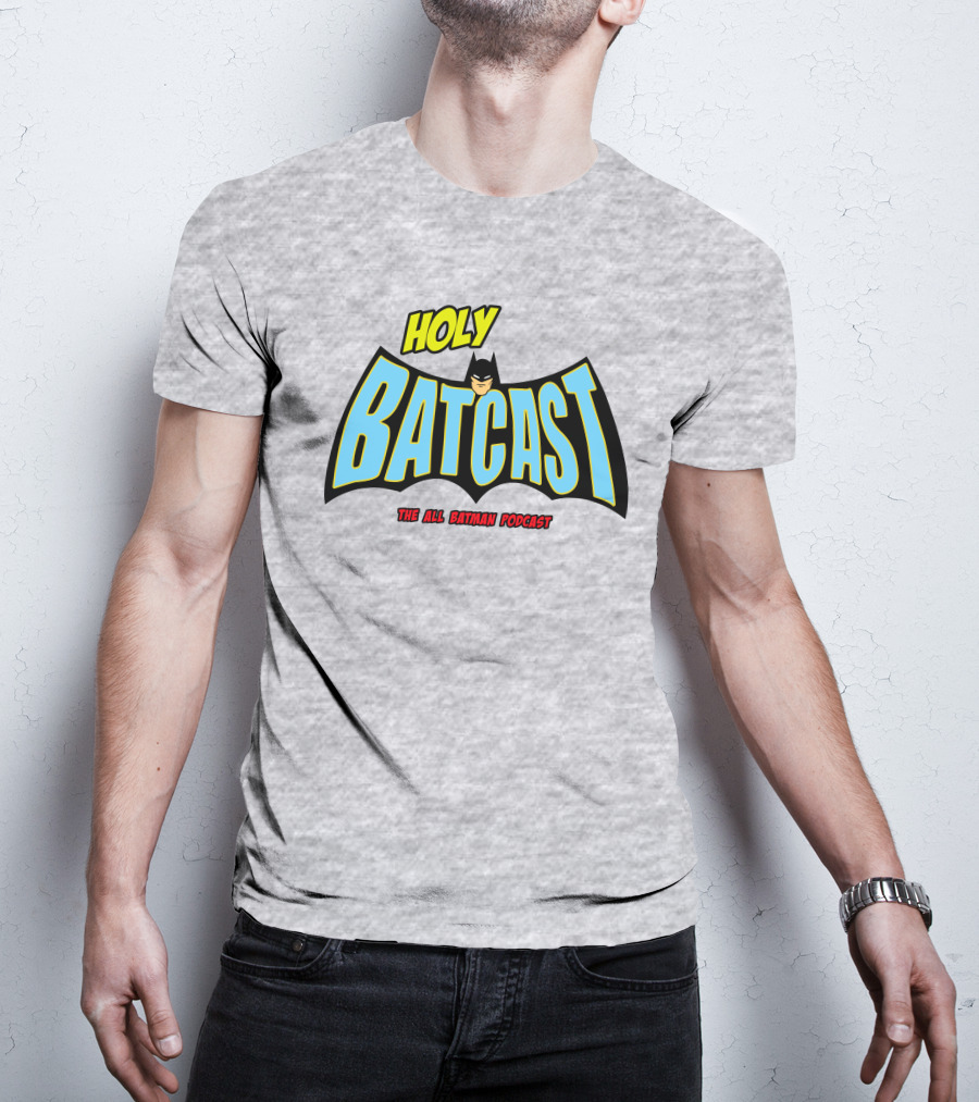 Holy Batcast The All Batman Podcast Classic Bat Emblem T-Shirt