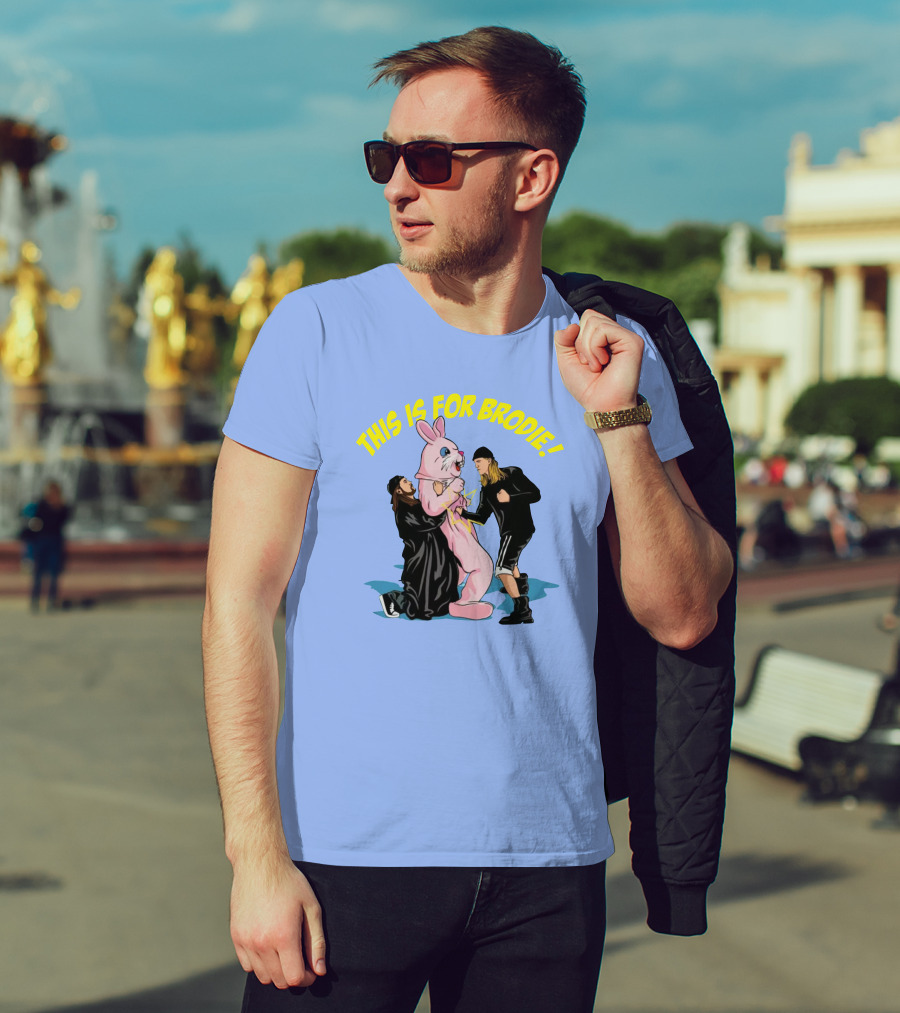This Is For Brodie Bunny Battle T-Shirt