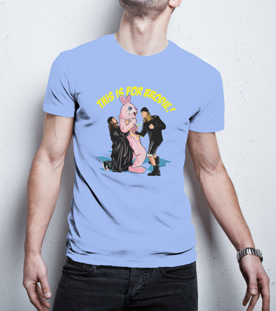 This Is For Brodie Bunny Battle T-Shirt