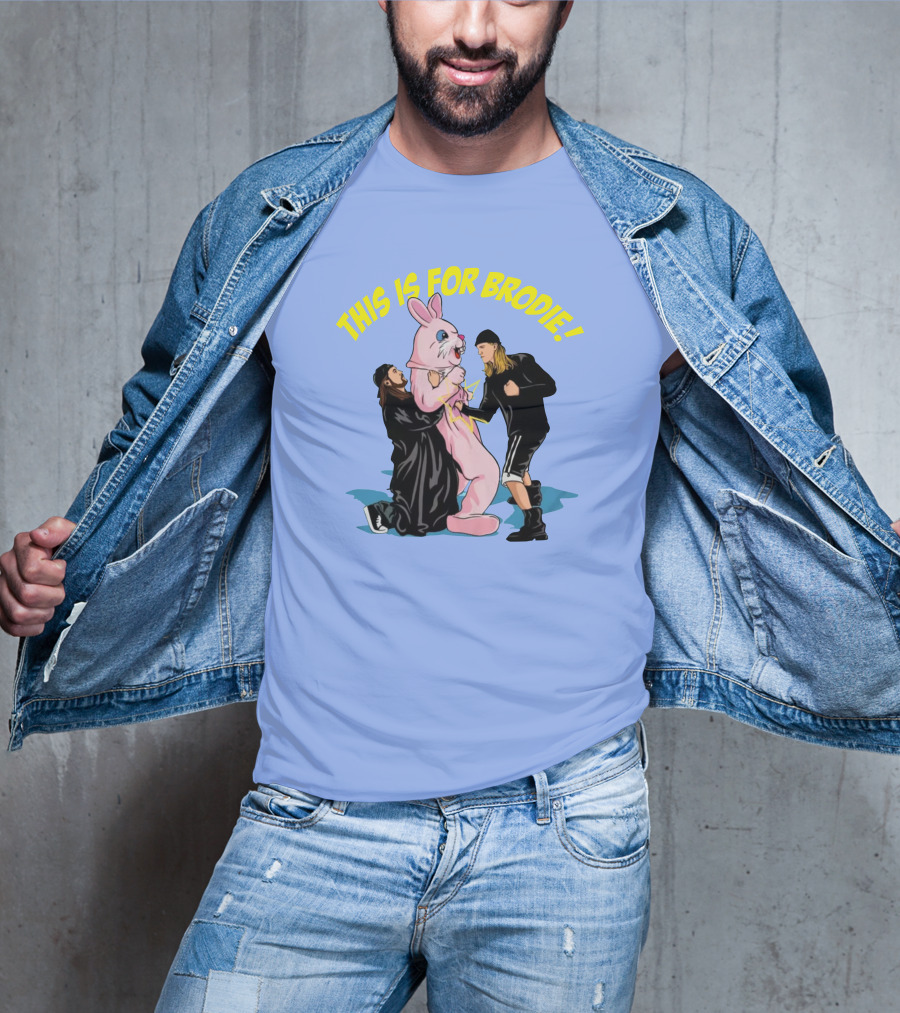 This Is For Brodie Bunny Battle T-Shirt