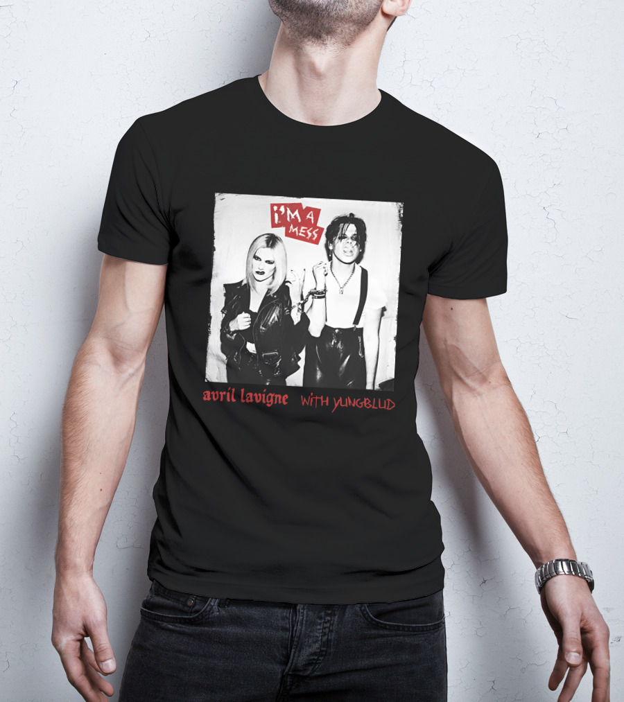 Avril Lavigne I'm A Mess With Yungblud T-Shirt