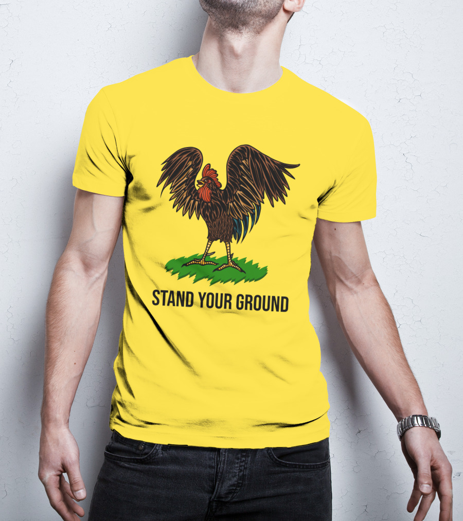 Tim Pool Stand Your Ground Rooster T-Shirt