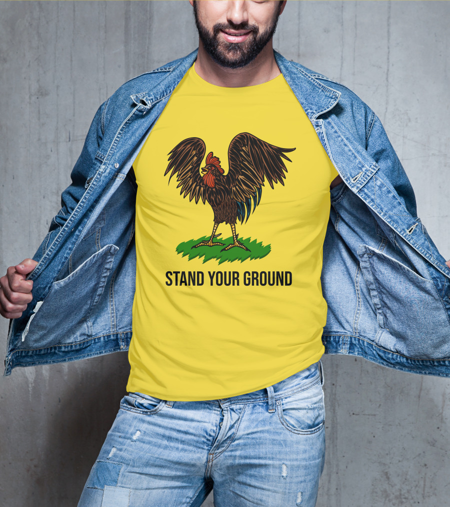 Tim Pool Stand Your Ground Rooster T-Shirt