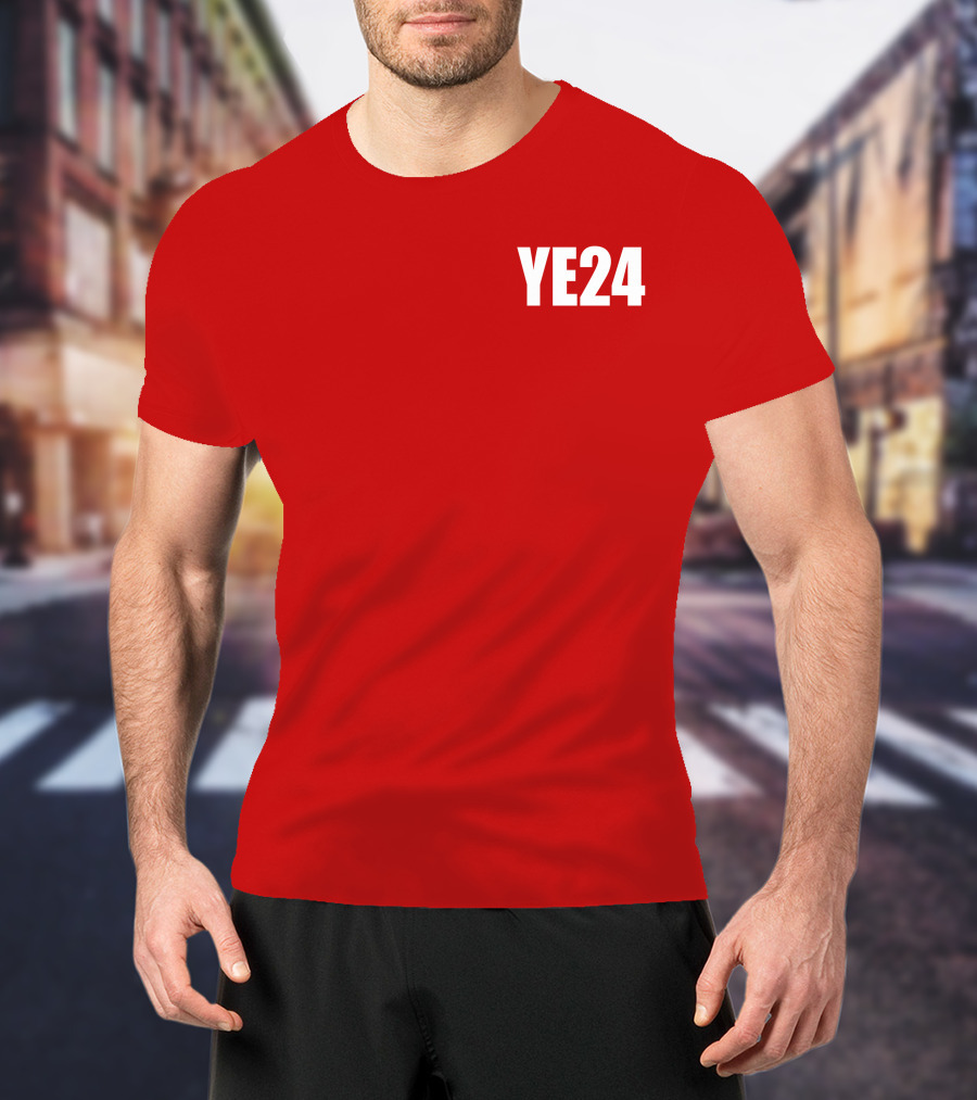Ye24 Donda's Place Campaign Text White T-Shirt
