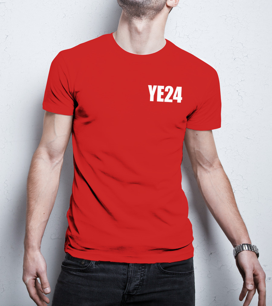 Ye24 Donda's Place Campaign Text White T-Shirt