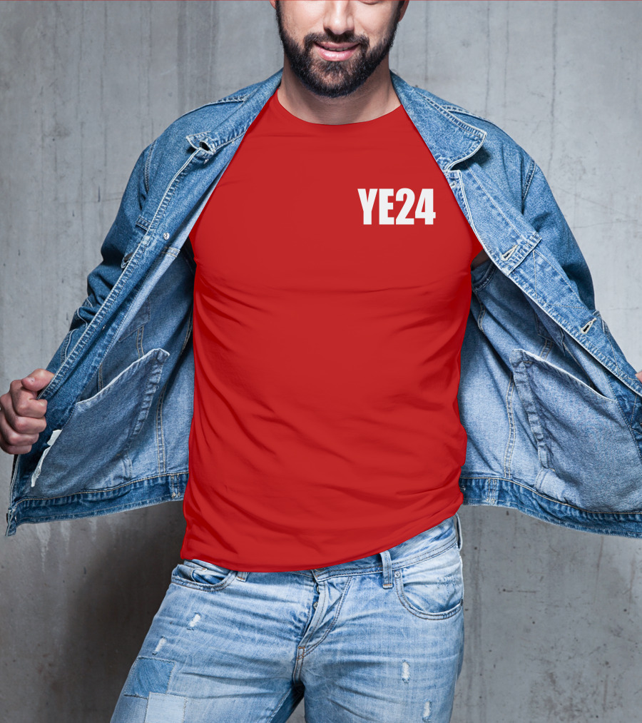 Ye24 Donda's Place Campaign Text White T-Shirt