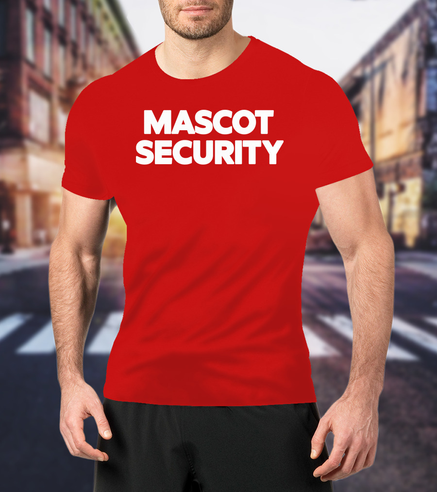 Mascot Security Team Uniform T-Shirt