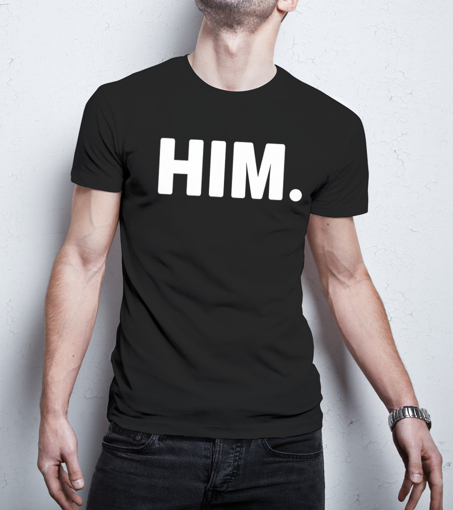 Carmelo Hayes HIM Bold White T-Shirt