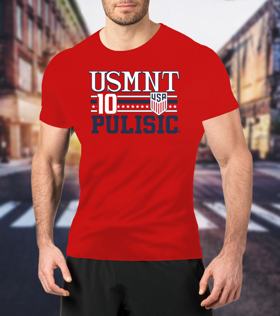 USMNT Pulisic 10 USA Soccer Stars T-Shirt