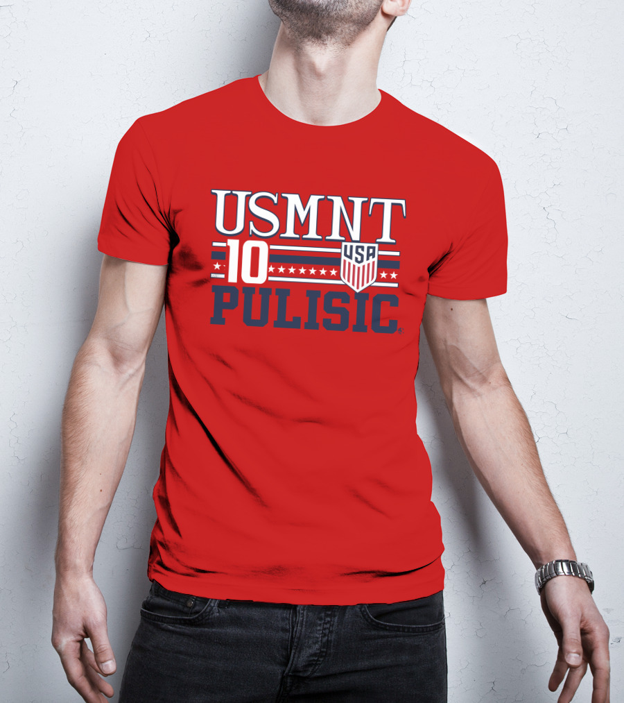 USMNT Pulisic 10 USA Soccer Stars T-Shirt