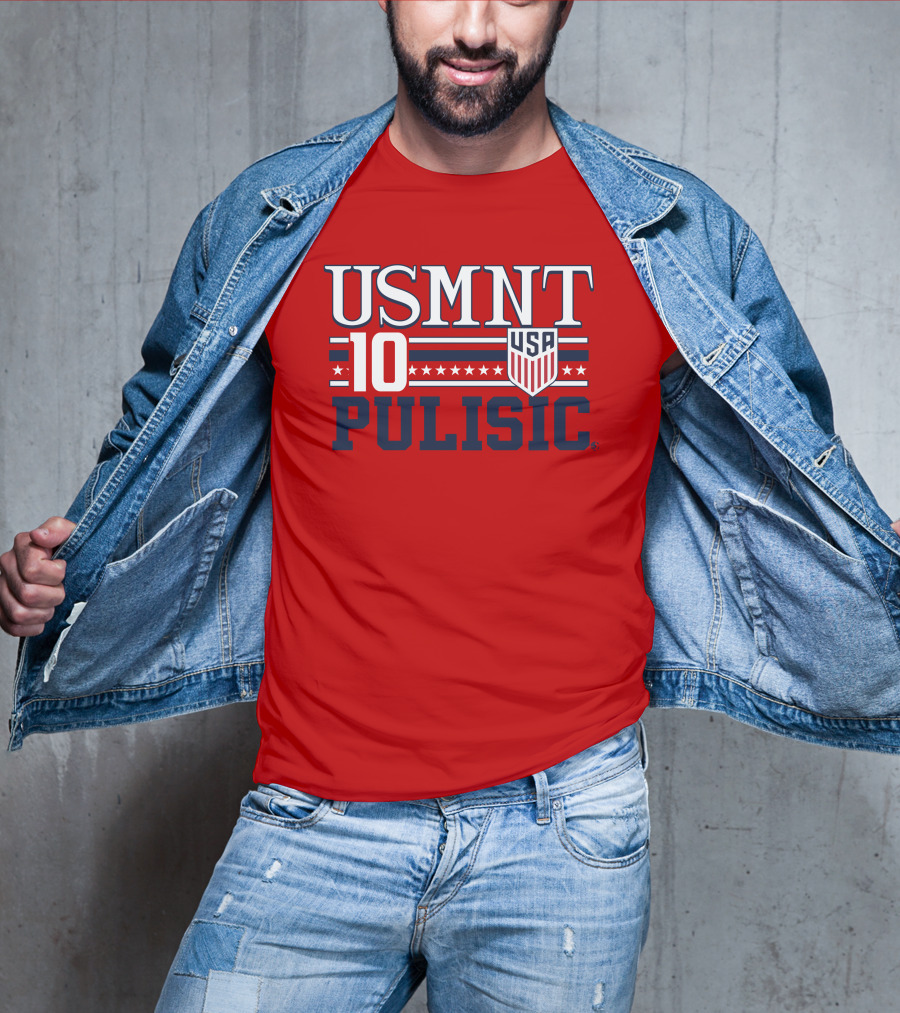 USMNT Pulisic 10 USA Soccer Stars T-Shirt