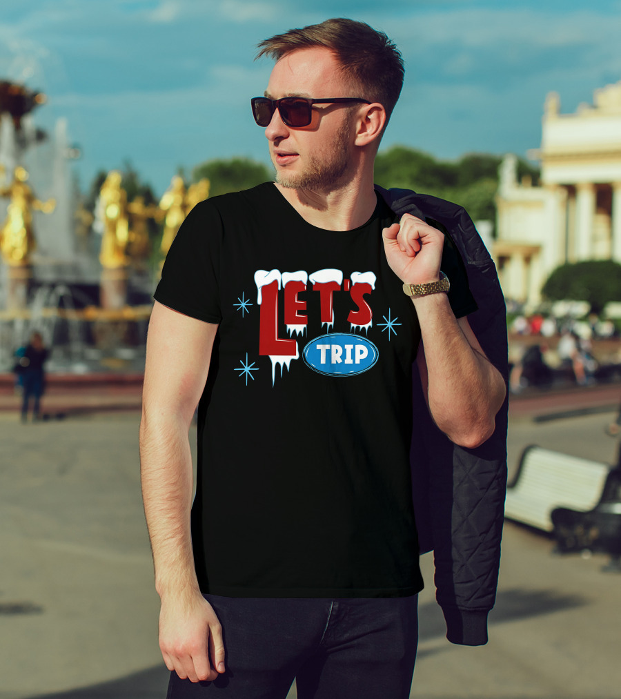 LET'S TRIP Ice Heavyweight T-Shirt