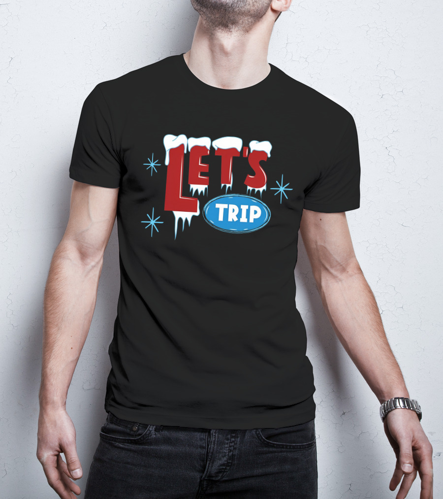 LET'S TRIP Ice Heavyweight T-Shirt