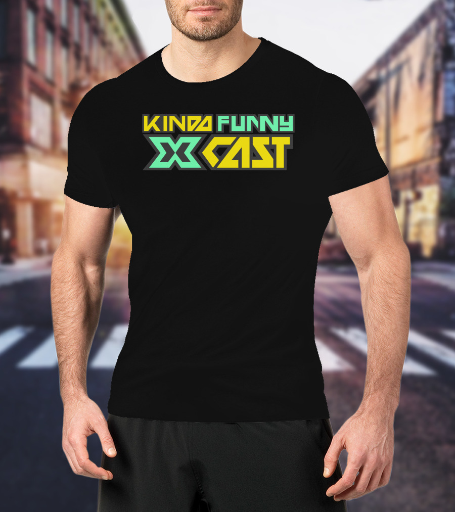Kinda Funny Xcast Performance Gaming Podcast T-Shirt