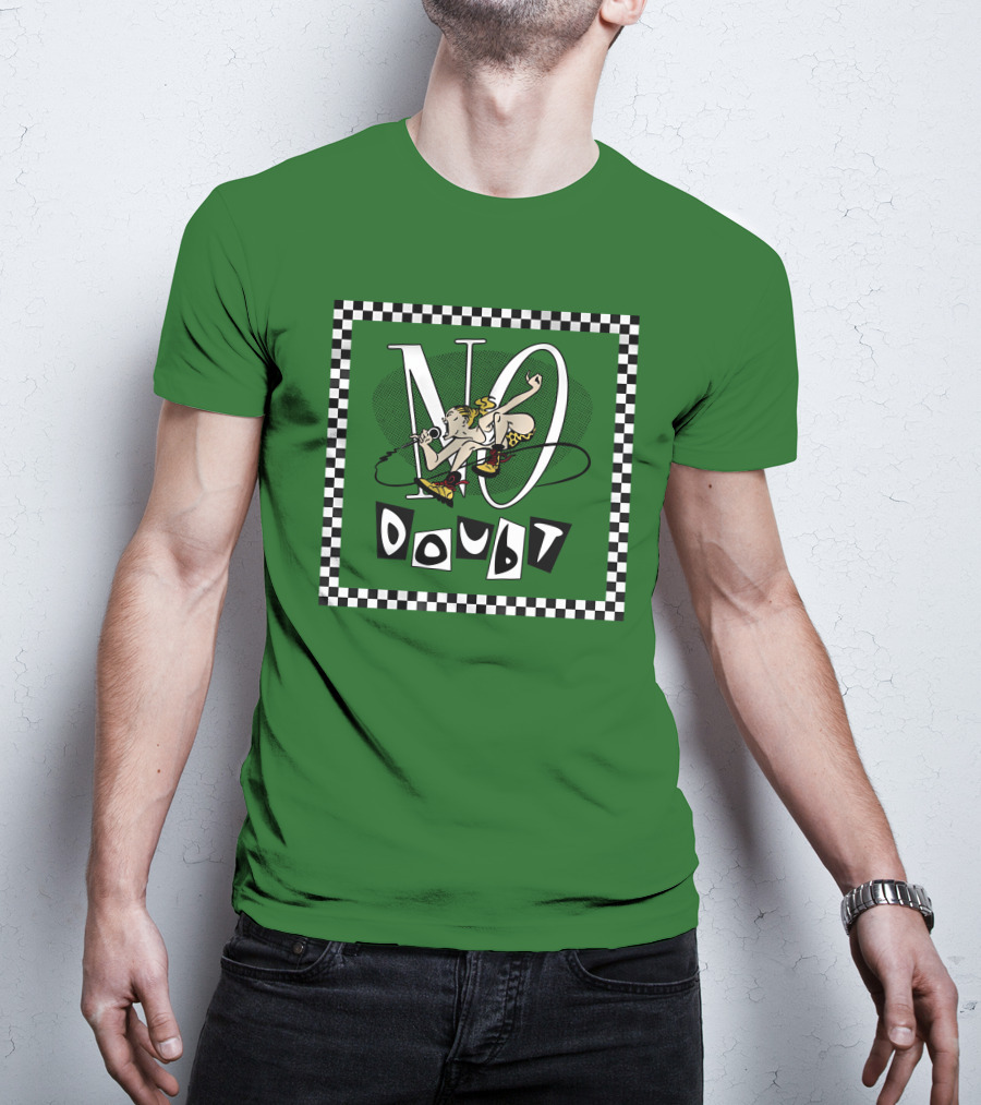 No Doubt Trapped In A Box Checkered T-Shirt