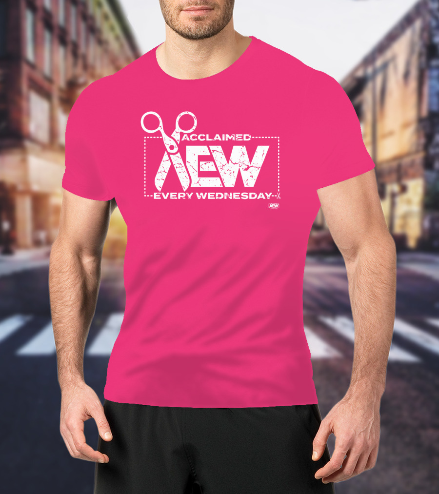 Acclaimed AEW Every Wednesday T-Shirt
