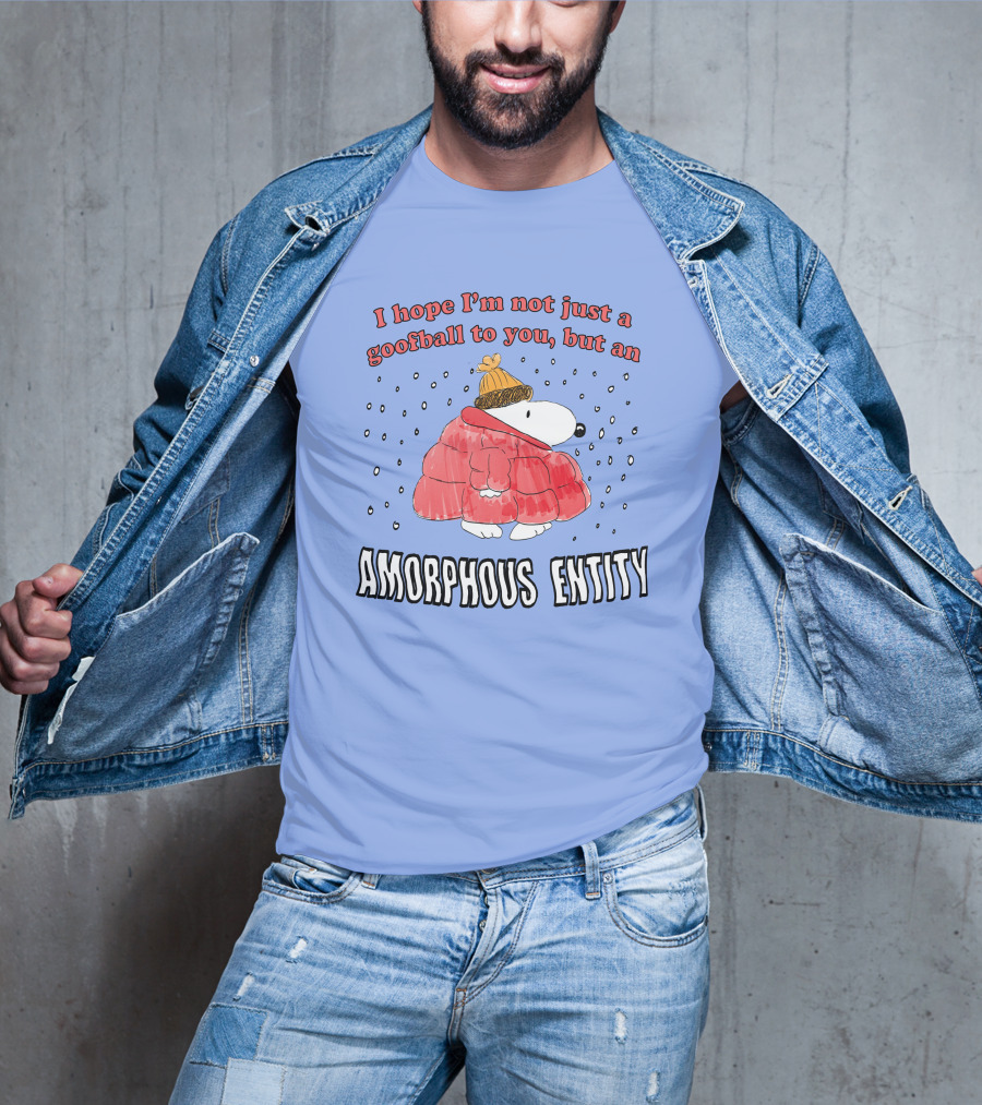 I Hope I'm Not Just A Goofball To You But An Amorphous Entity In Winter Wear T-Shirt