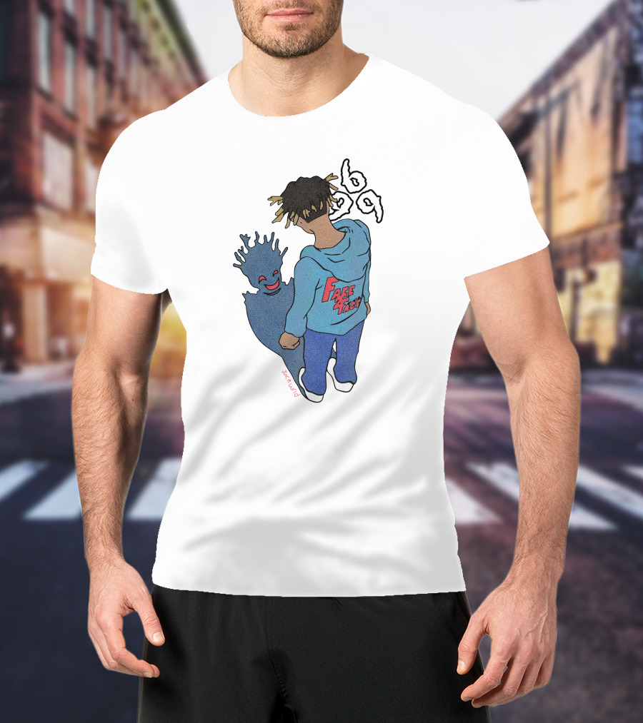 999Club Reflection Face Your Fears 69 Shadow T-Shirt
