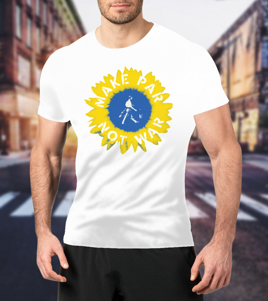 Linksoul Sunflower Make Par Not War T-Shirt