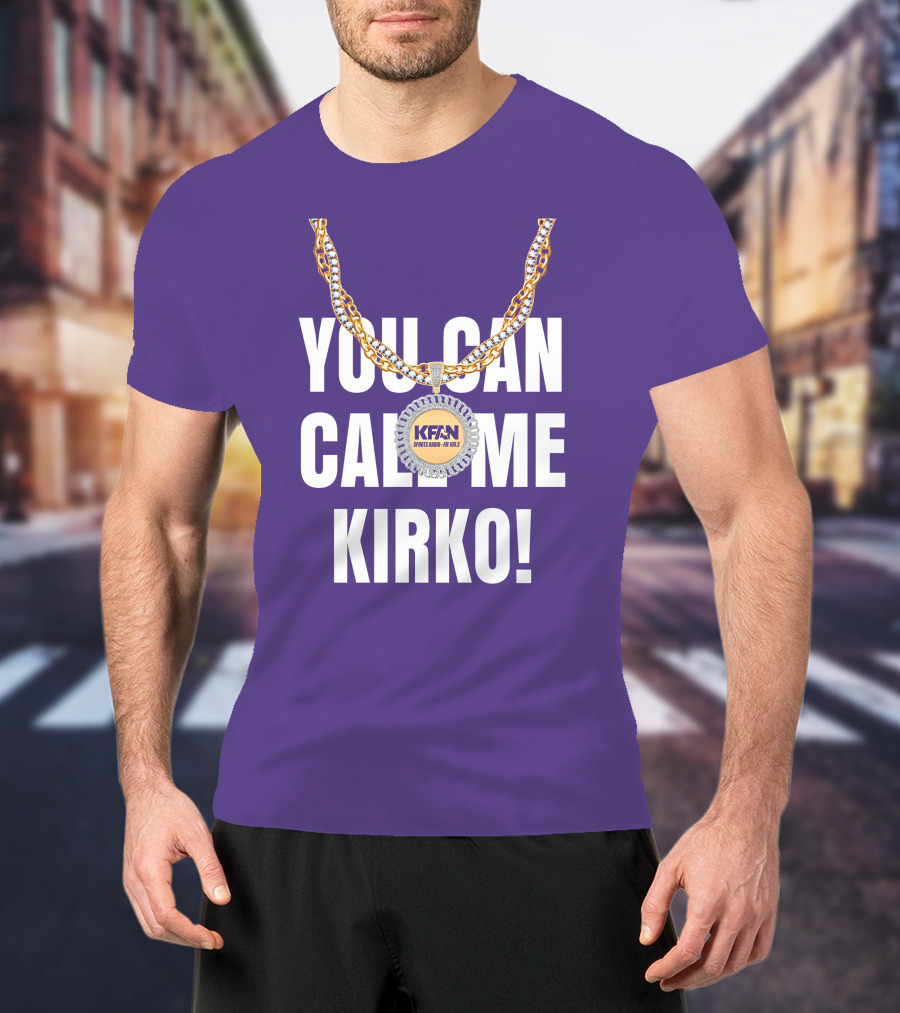 KFAN Sports Radio You Can Call Me Kirko T-Shirt