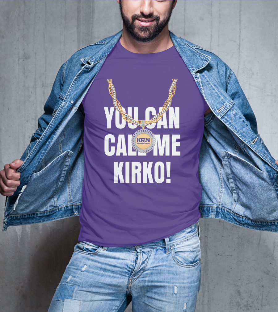KFAN Sports Radio You Can Call Me Kirko T-Shirt
