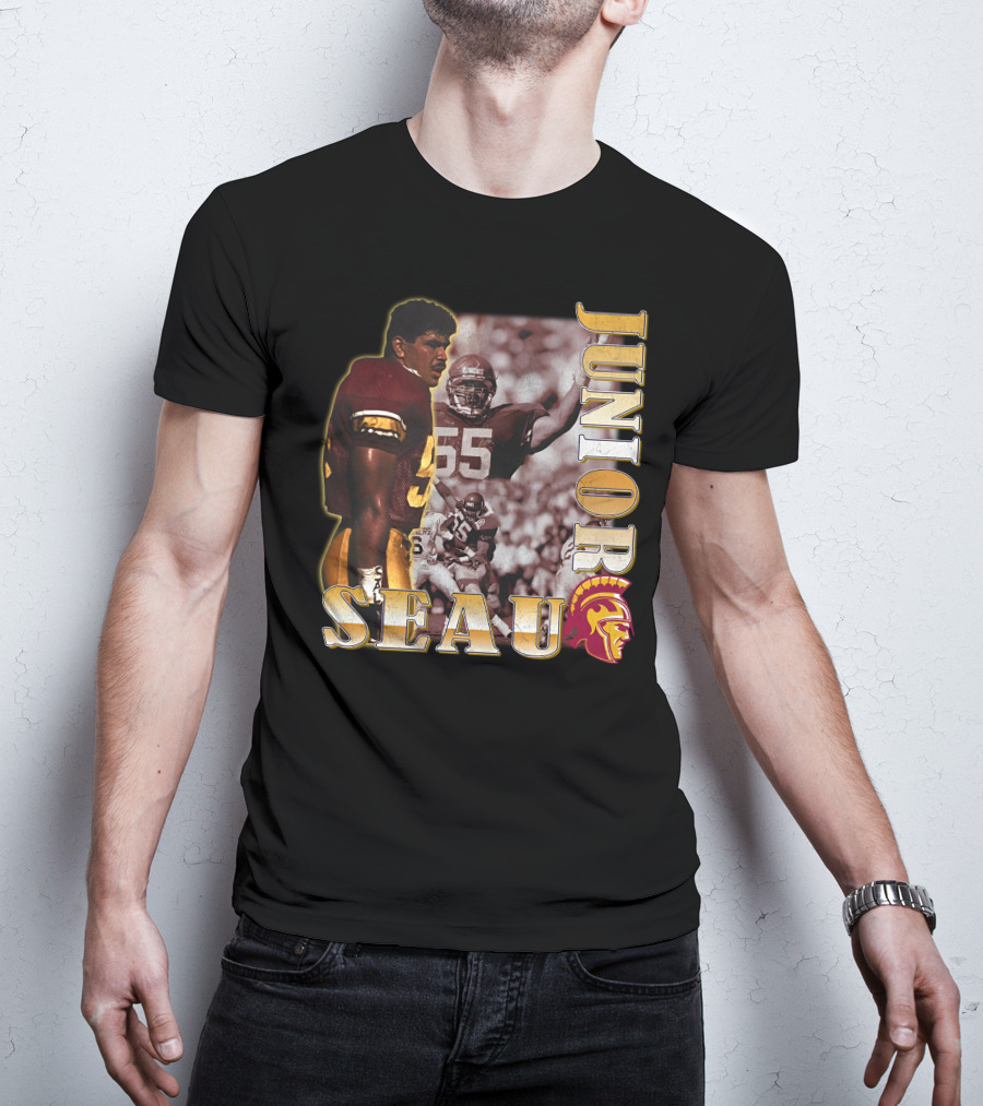 Junior Seau USC Trojans 55 Football Legend T-Shirt