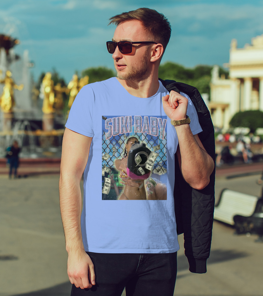Suki Baby Money And Glamour Urban Aesthetic T-Shirt