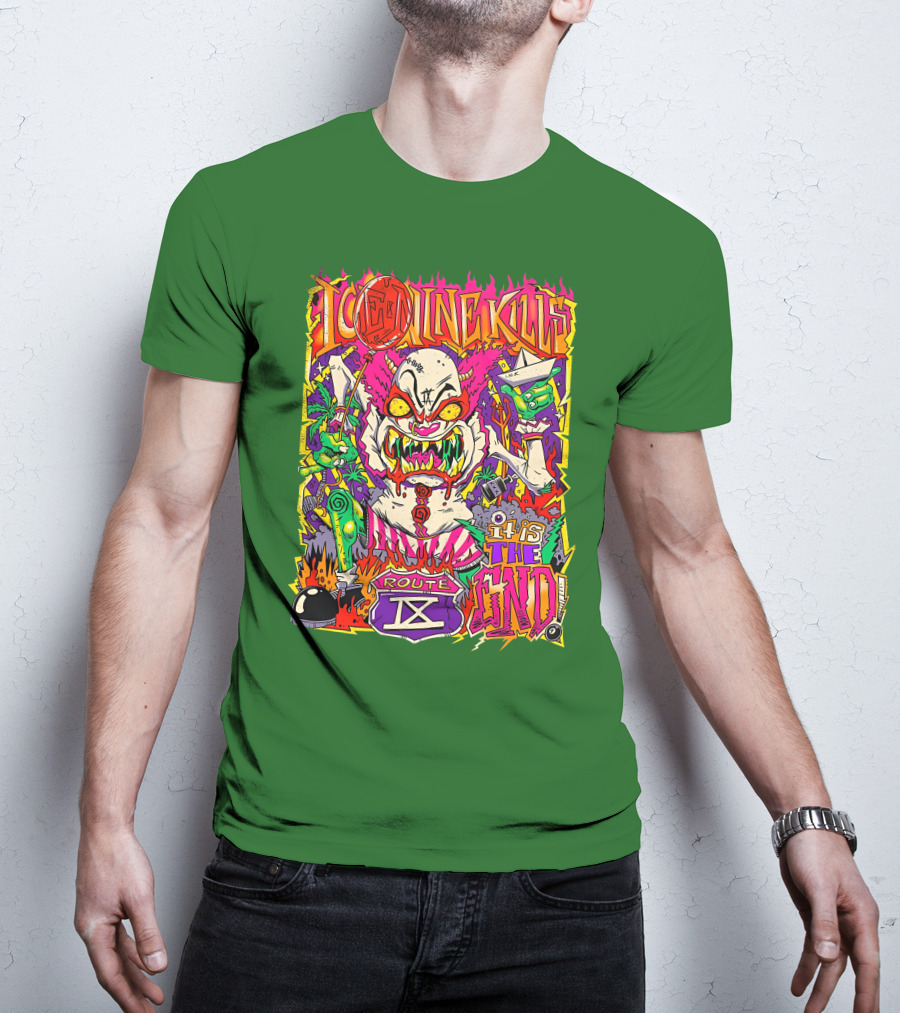 Ice Nine Kills Zombie Clown Route IX It’s The End T-Shirt