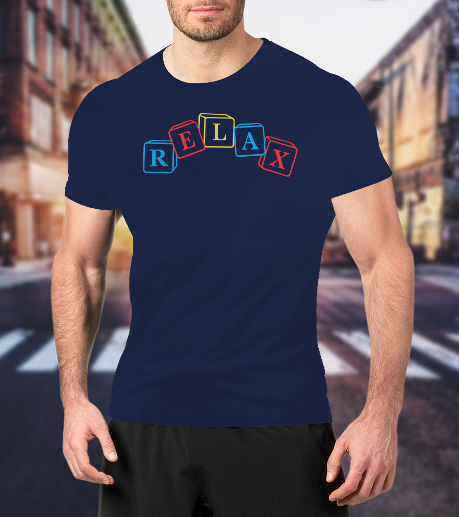 Relax Kid’s Block Toy Cubes T-Shirt