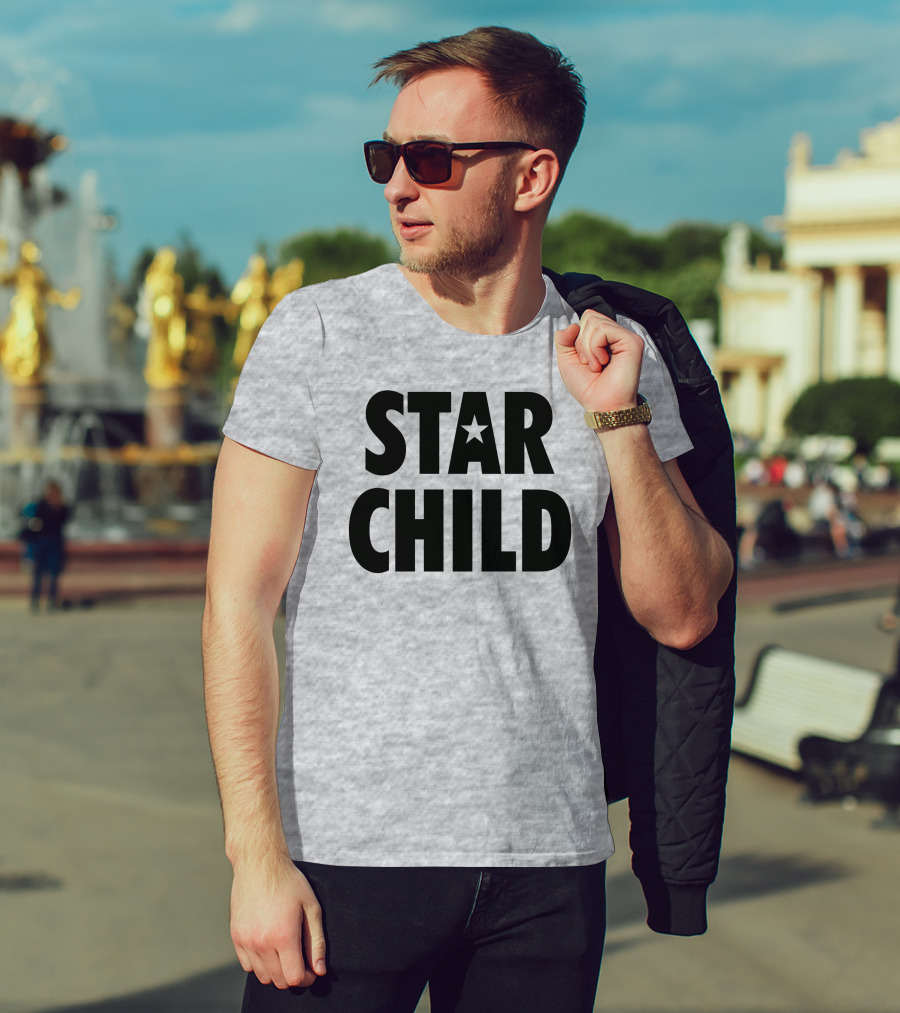 STAR CHILD Star In Letter A T-Shirt