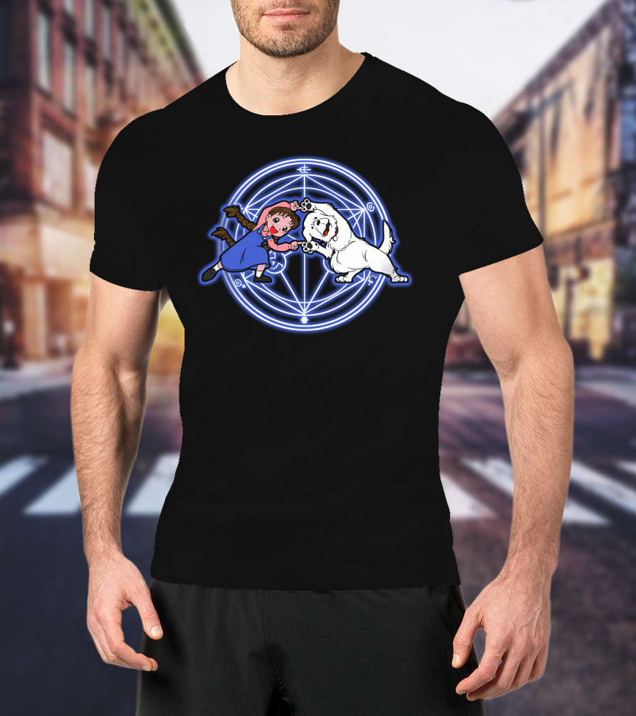 Nina Tucker Fusion Circle Fullmetal Alchemist Crossover T-Shirt