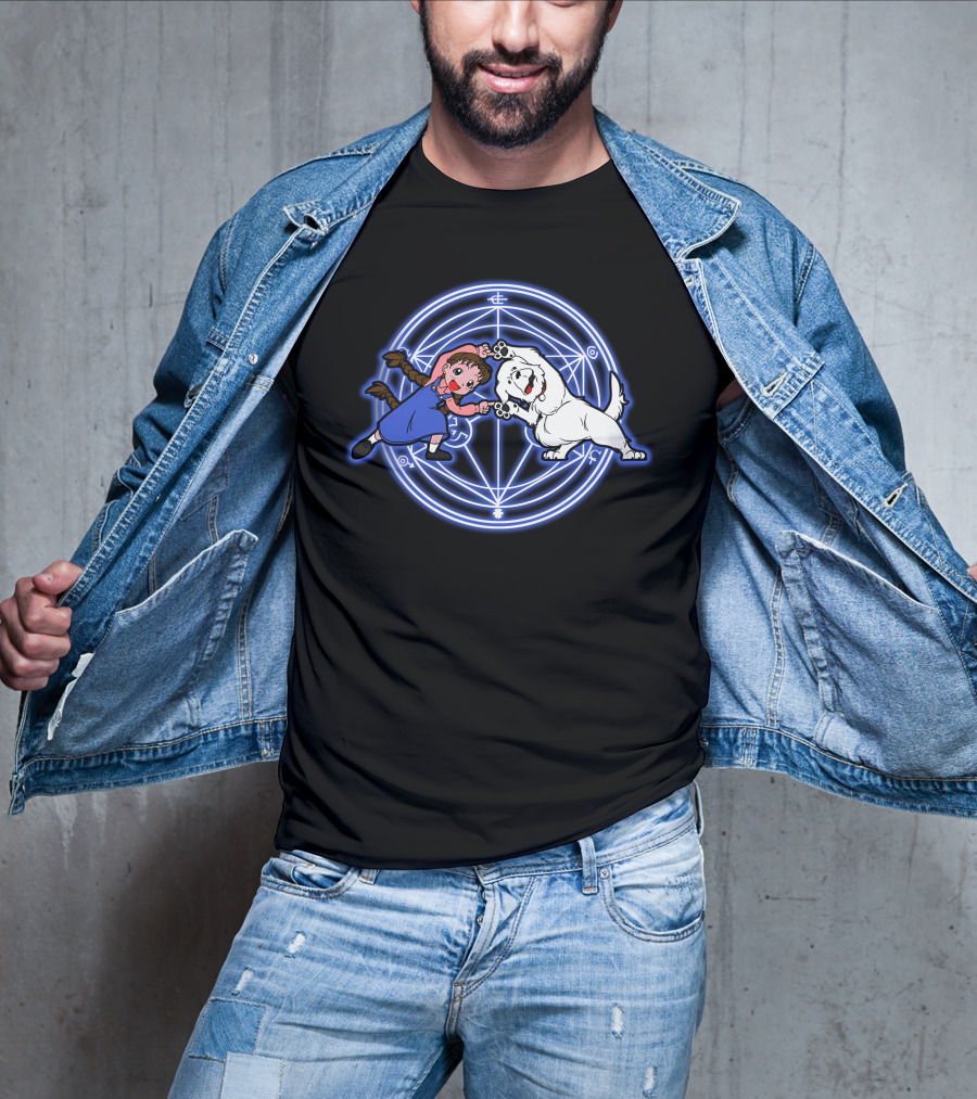 Nina Tucker Fusion Circle Fullmetal Alchemist Crossover T-Shirt