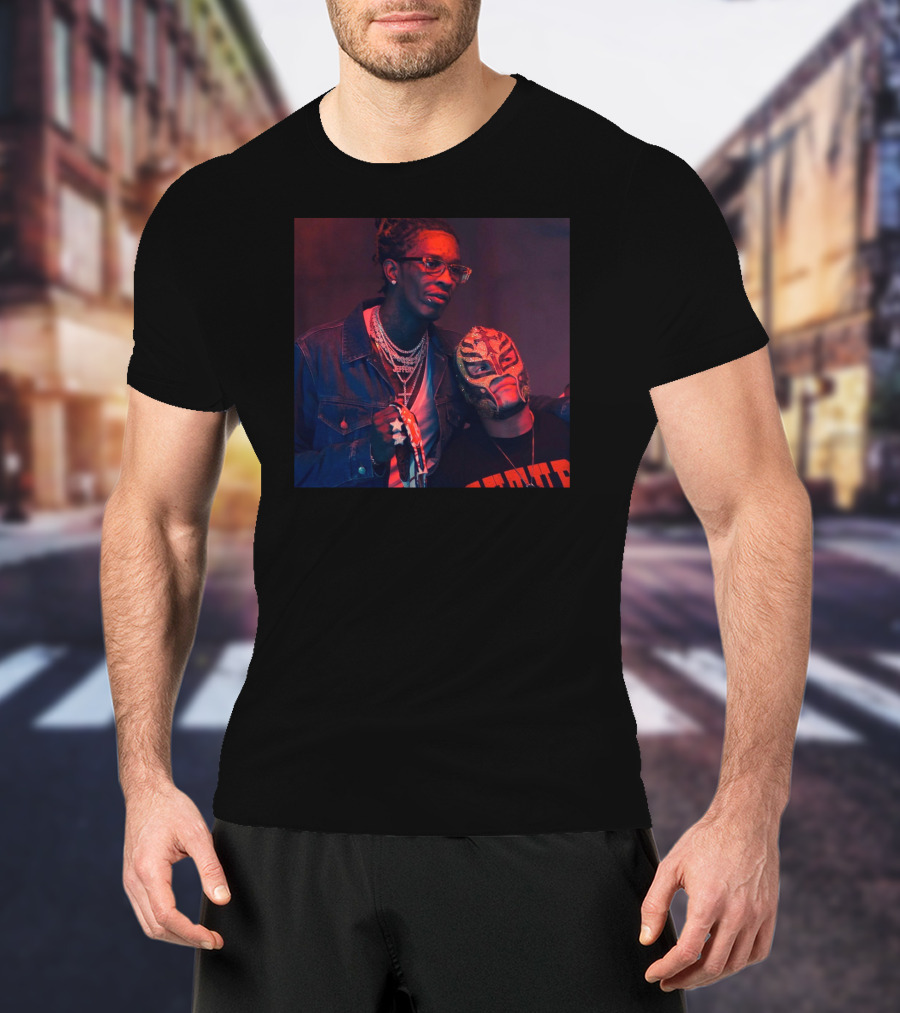 Young Thug Rey Mysterio Collaboration T-Shirt