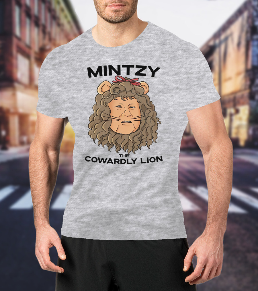 MINTZY The Cowardly Lion T-Shirt