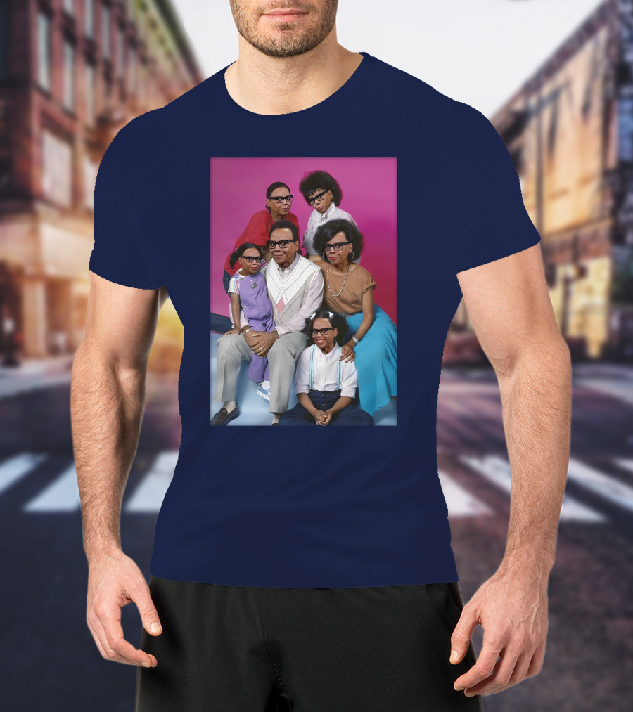 Keeping Up With The Ru's Family Portrait Multiface Glasses T-Shirt