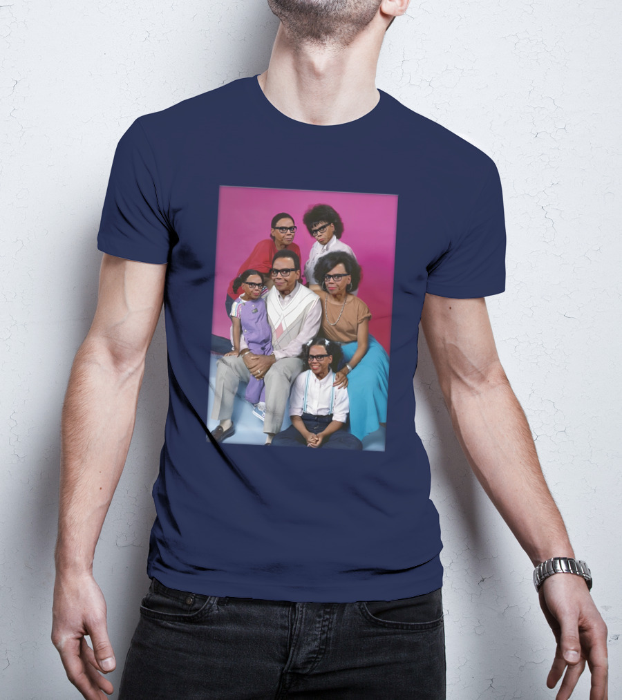 Keeping Up With The Ru's Family Portrait Multiface Glasses T-Shirt