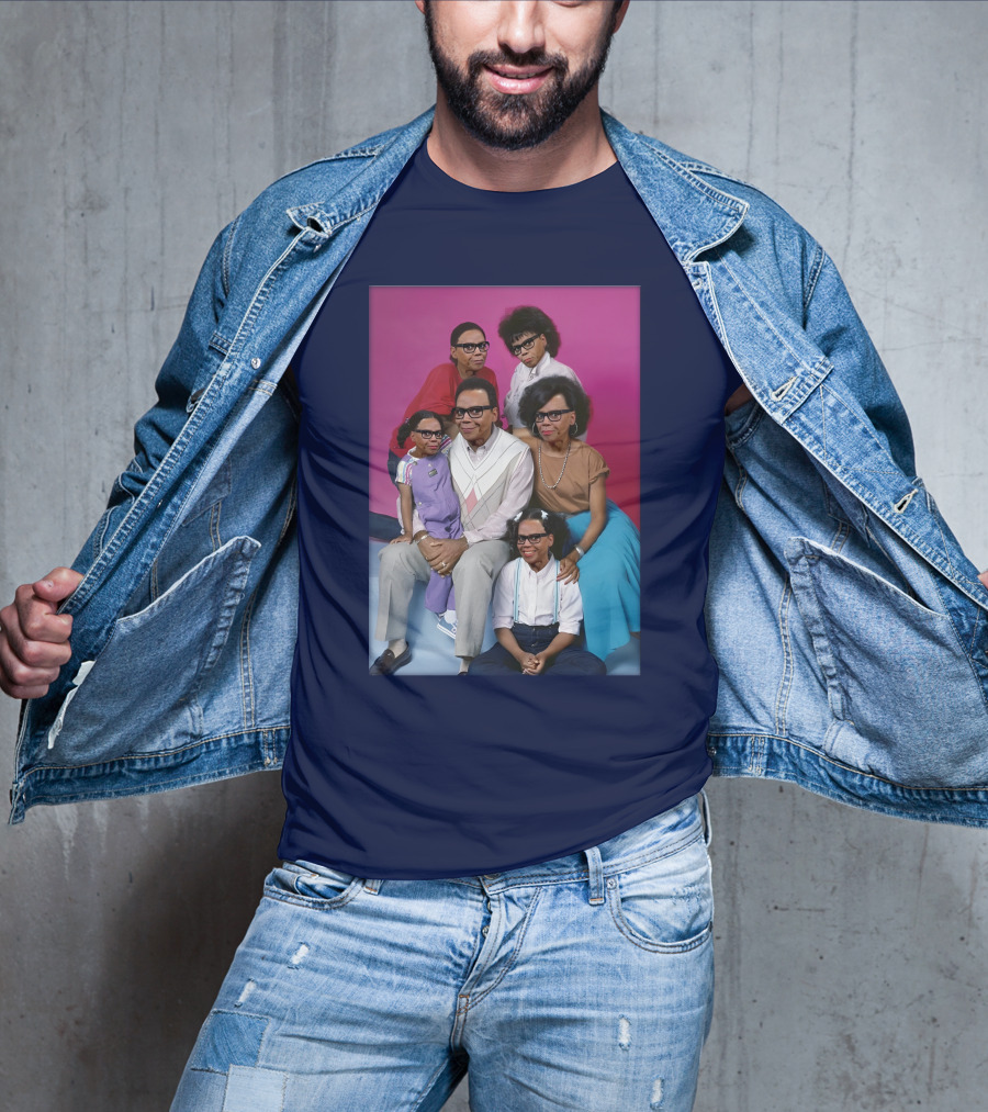 Keeping Up With The Ru's Family Portrait Multiface Glasses T-Shirt