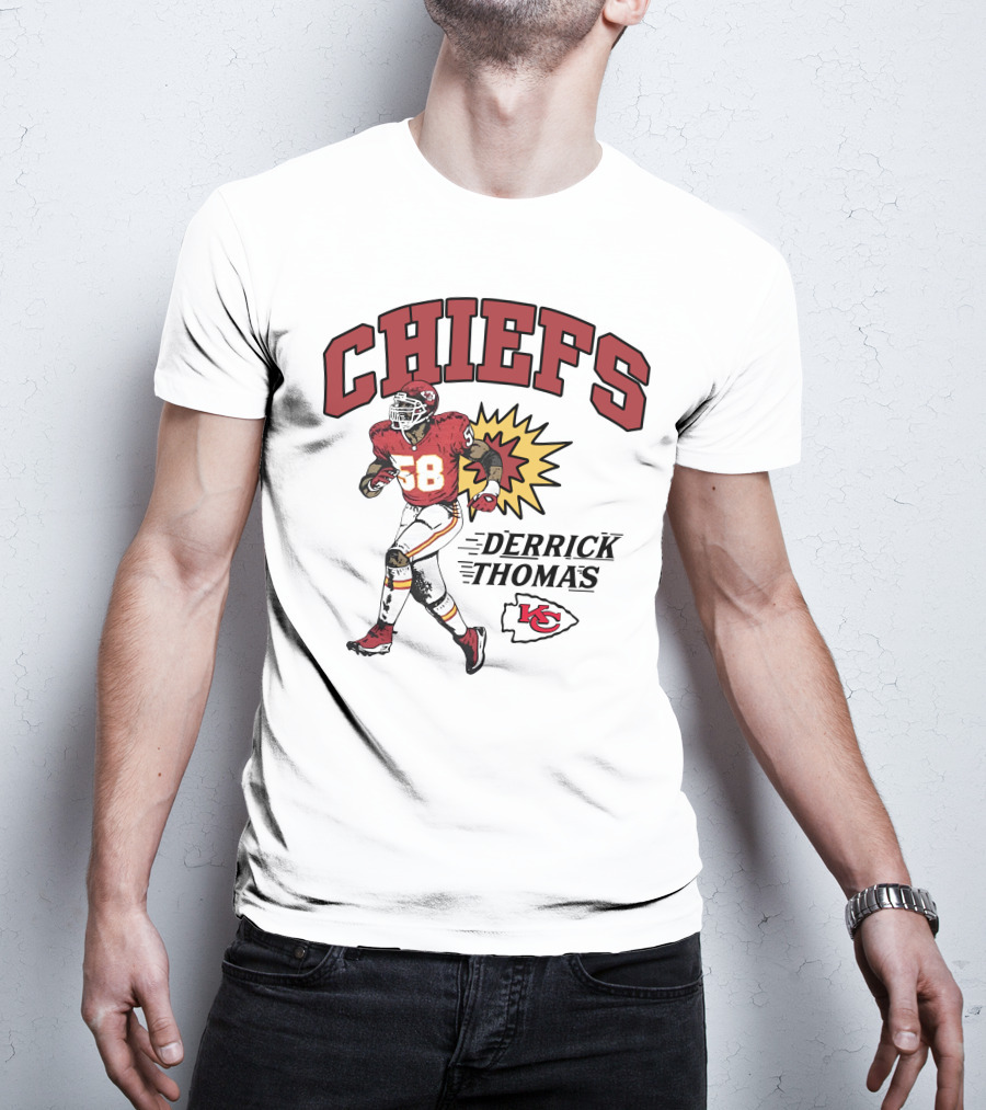CHIEFS Derrick Thomas 58 Kansas City Chiefs T-Shirt