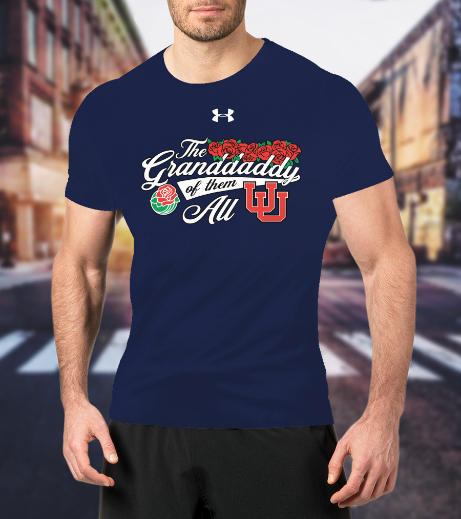 The Granddaddy Of Them All Utah Football Roses UW T-Shirt