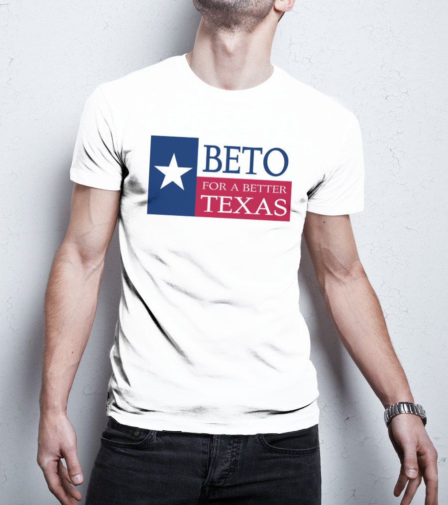 Beto For A Better Texas Star Flag T-Shirt