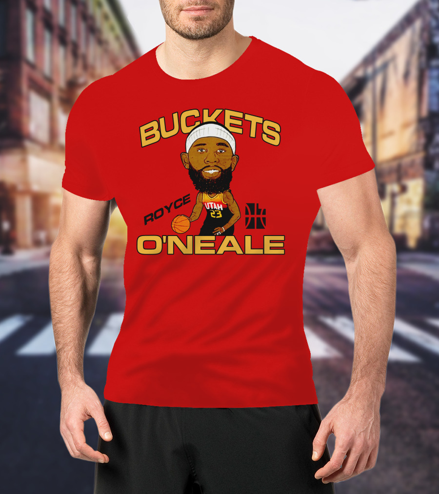 Buckets Royce O’neale Utah Basketball T-Shirt