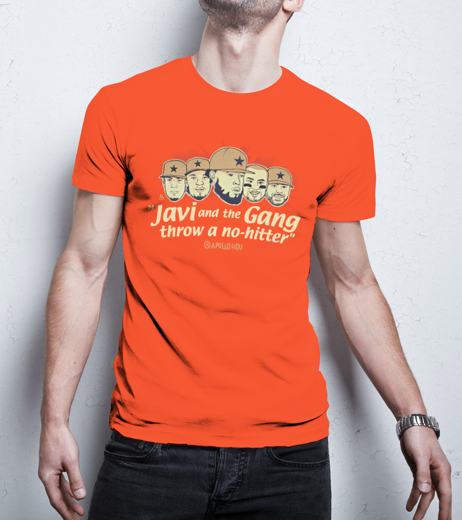 Apollohou Javi And The Gang Throw A No-Hitter Baseball T-Shirt