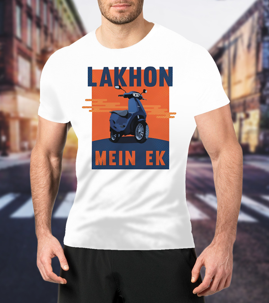 Lakhon Mein Ek Ola Electric Scooter T-Shirt