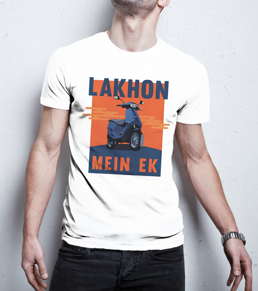 Lakhon Mein Ek Ola Electric Scooter T-Shirt