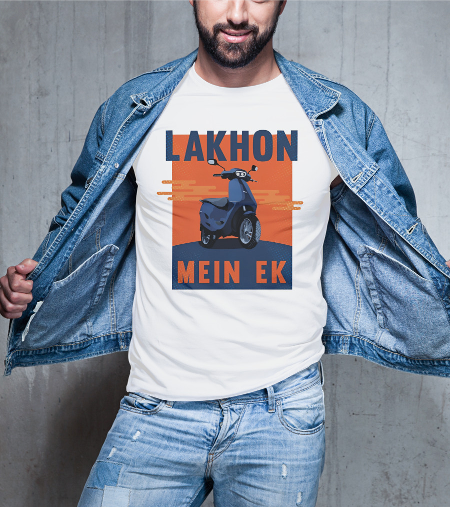 Lakhon Mein Ek Ola Electric Scooter T-Shirt