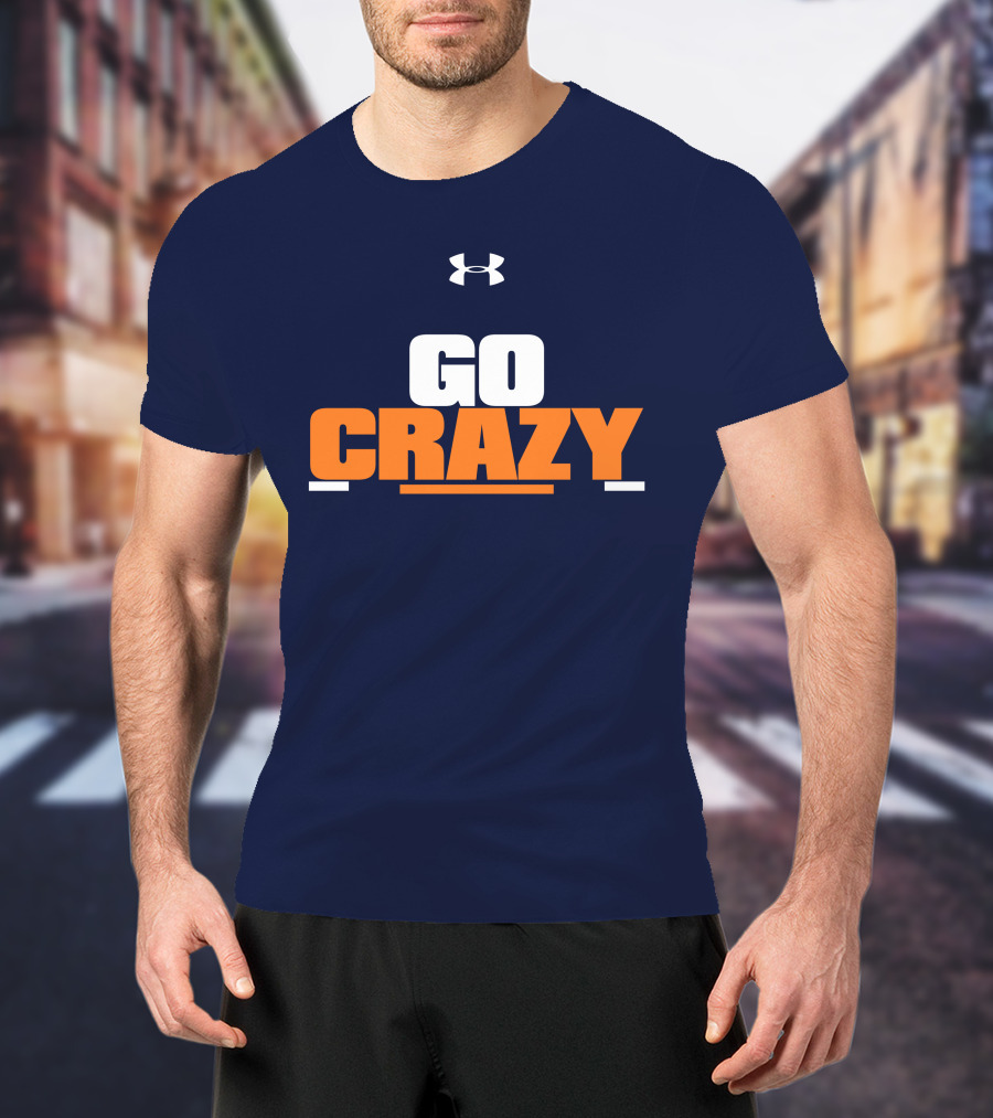 Cadillac Williams Wearing Under Armour Go Crazy T-Shirt