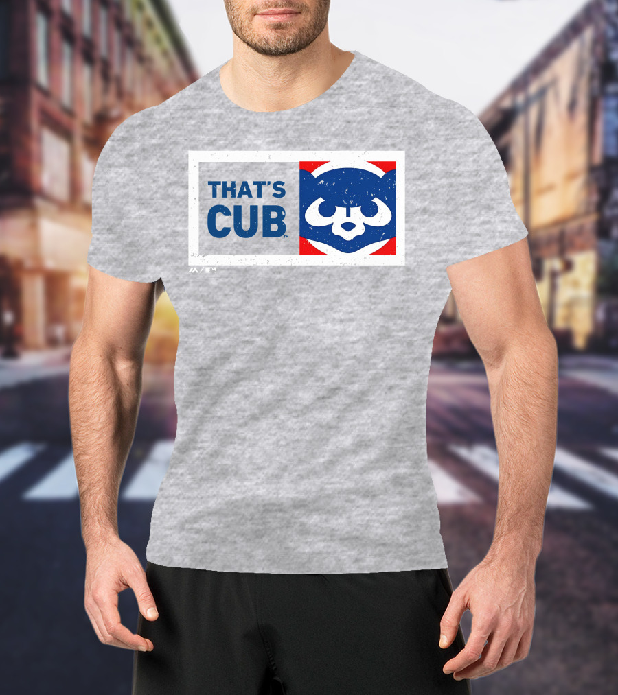 Chicago Cubs That's Cub Blue Bear T-Shirt