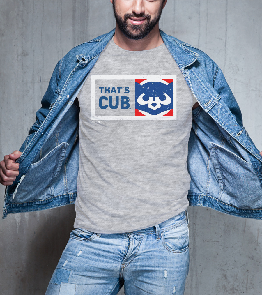 Chicago Cubs That's Cub Blue Bear T-Shirt