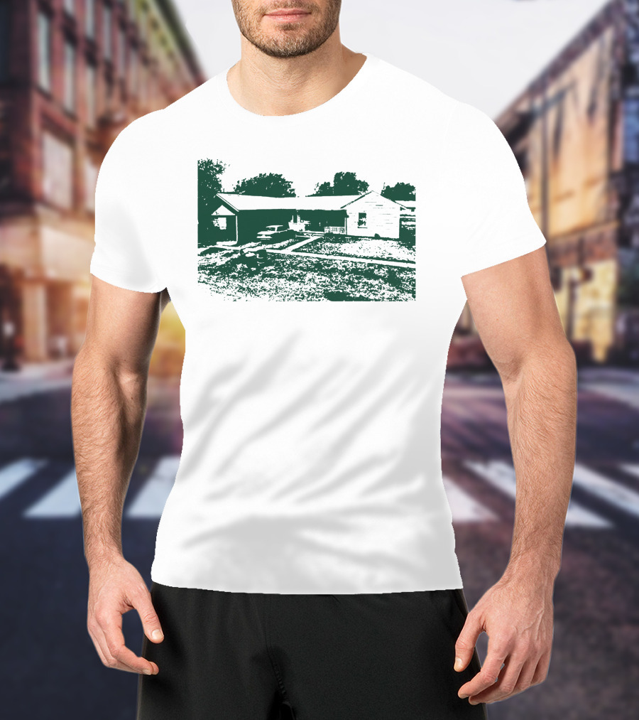 Deadair Store House Green Rustic Homestead T-Shirt